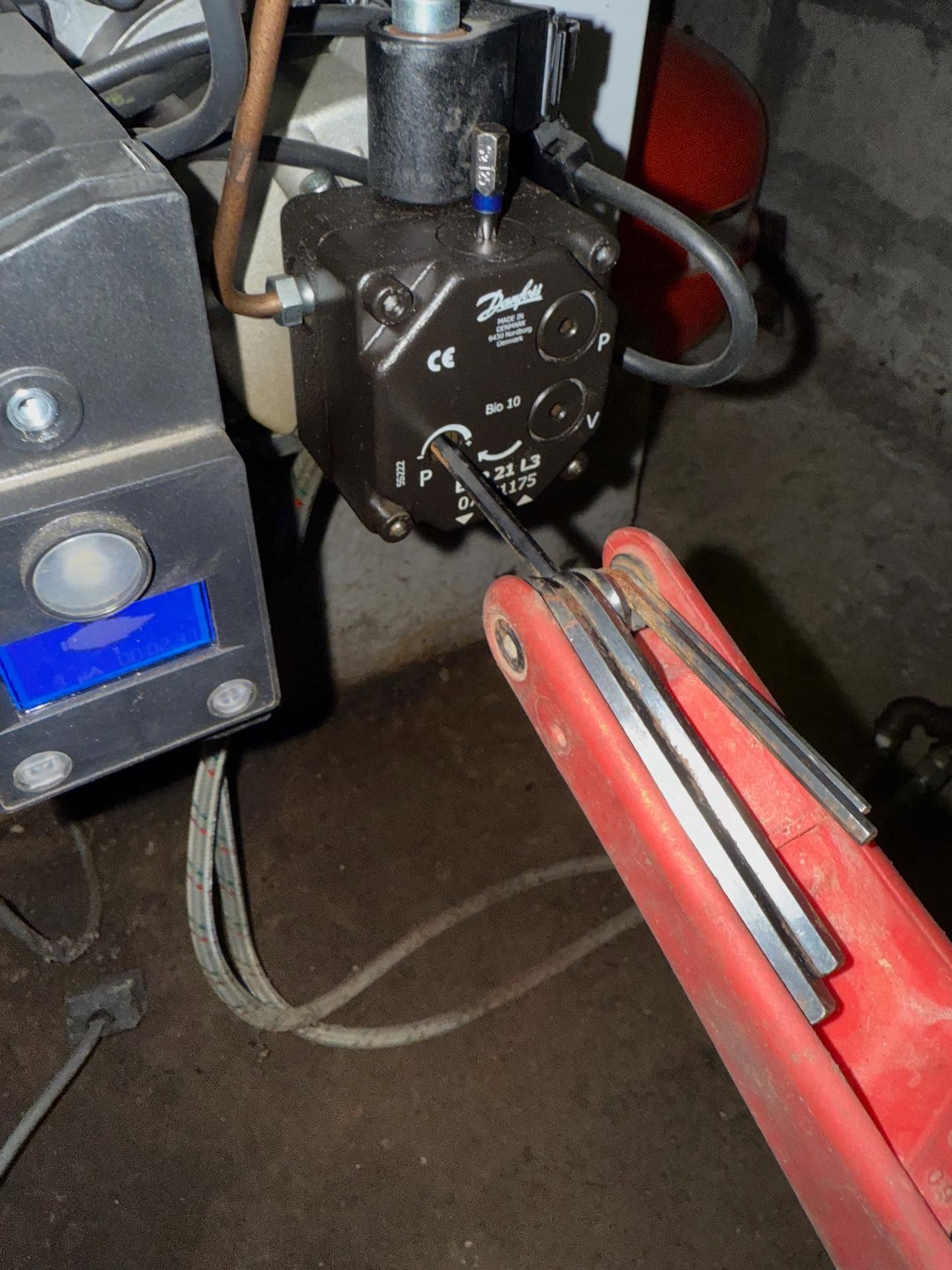 Réglage brûleur 2